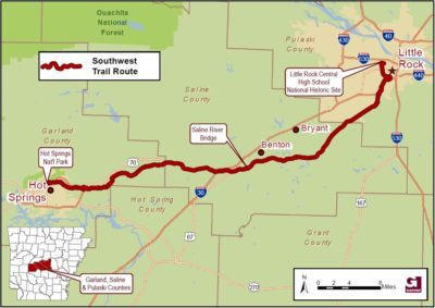 Proposed Southwest Trail Map