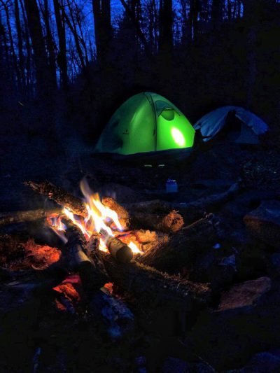 Night One Campfire