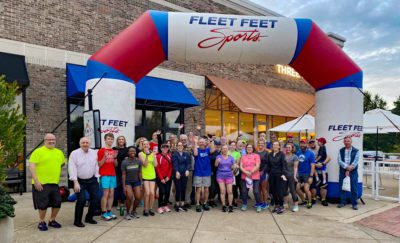 Fleet Feet Little Rock, Grand Opening Run.