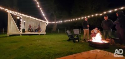 John Shepherd and Jeremy Burnett performing Friday night.