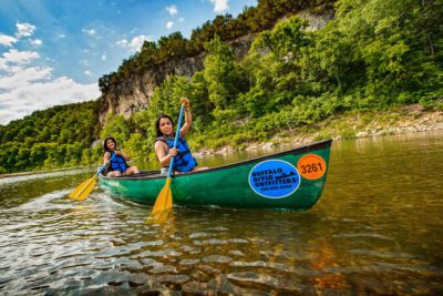 Paddling the Buffalo National River