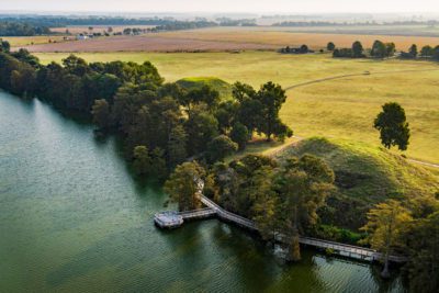 Aerial of Mound.