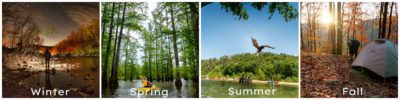 Arkansas Seasons (photo courtesy of ADPHT)