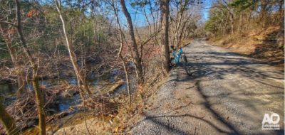 A beautiful section along Little Creek.