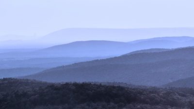 Ouachita Mountains near Mena, Arkansas