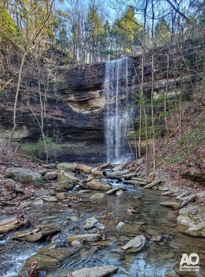 Downstream from Bridal Veil Falls.