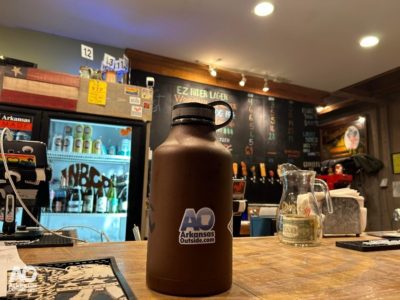Filling the AO growler for the weekend ahead