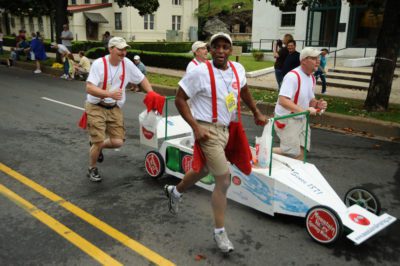 Hot Springs Bathtub Races (photo courtesy of ADPHT)