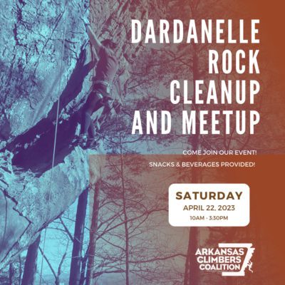 Dardanelle Rock Cleanup and Meetup