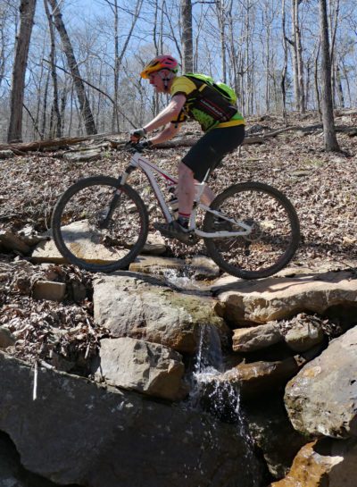 Assistant Park Superintendent, Tim Scott. The Godfather of Arkansas Mountain Biking and organizer of the Ozark Mountain Bike Festival.