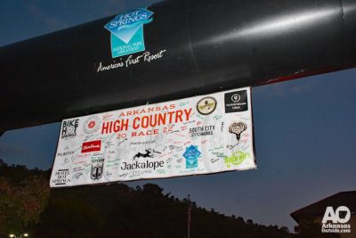 2022 Banner from the Arkansas High Country Race.