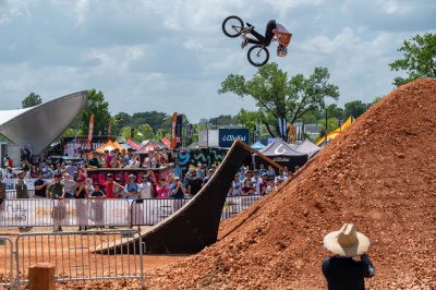 Scene from the 2022 Bentonville Bikefest.
