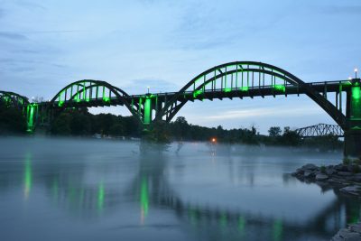 The iconic Cotter Bridge.