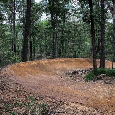 Dirt Berm.