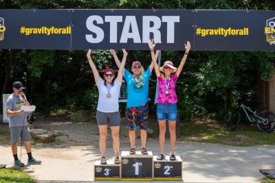 Podium shot from Ozark Enduro Lite.