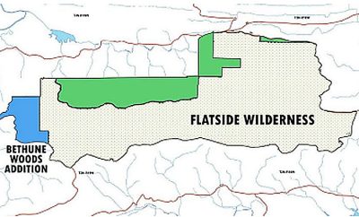 New proposed Wilderness Areas in the Ouachita Mountains.