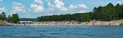 Greers Ferry Lake Swimming.