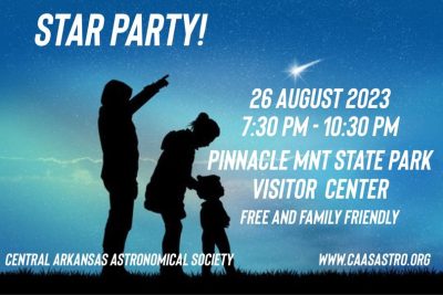 Star Party at Pinnacle Mountain State Park