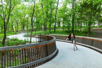 Stretch of Razorback Greenway temporarily detoured for construction