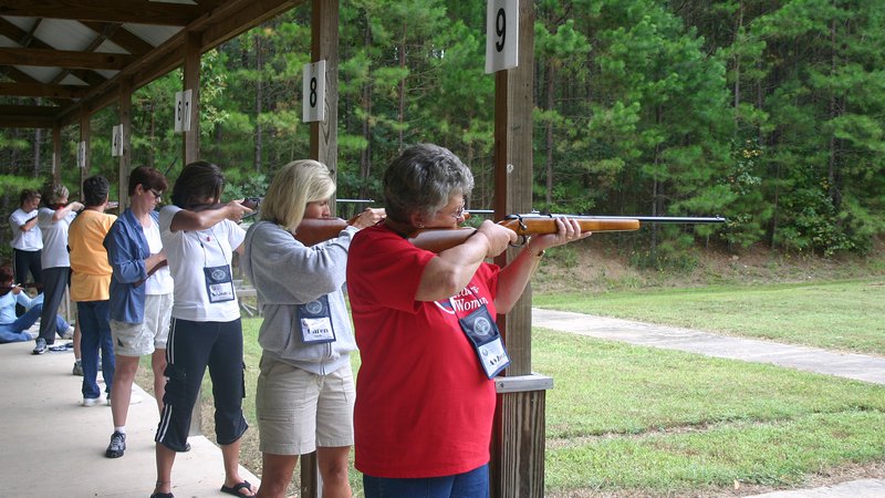 Learning safe firearms-handling skills is one of many courses to be offered at the Becoming an Outdoors-Woman event in October.