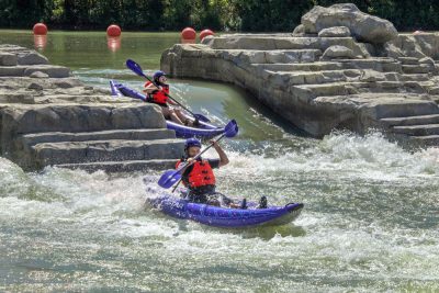 Solo Kayakers at WOKA.