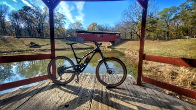 The only way to get here right now is via foot, horse, or bike.