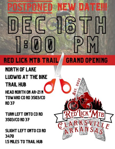 Red Lick Mountain Bike Trail Grand Opening