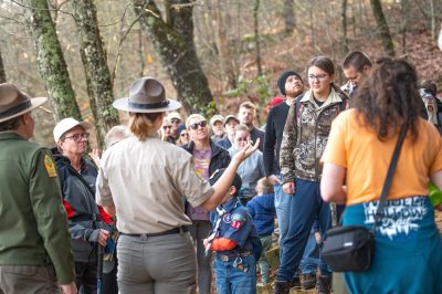 Kicking Off the New Year with a State Park Hike This year for First Day Hikes we will offer guided hikes at many Arkansas State Parks, as well as encourage self-guided walks and hikes on the "New Year Weekend," (Dec. 30-Jan. 1) for those who would like to explore on their own.