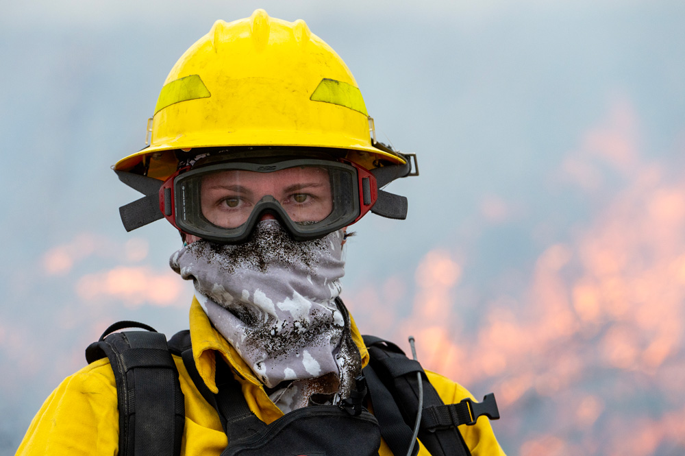 Prescribed Burn at Railroad Prairie. (Courtesy of ADPHT)