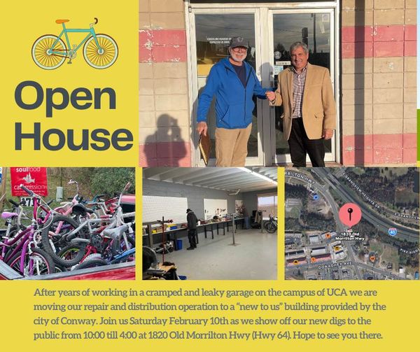 Conway Cycling Project - Open House