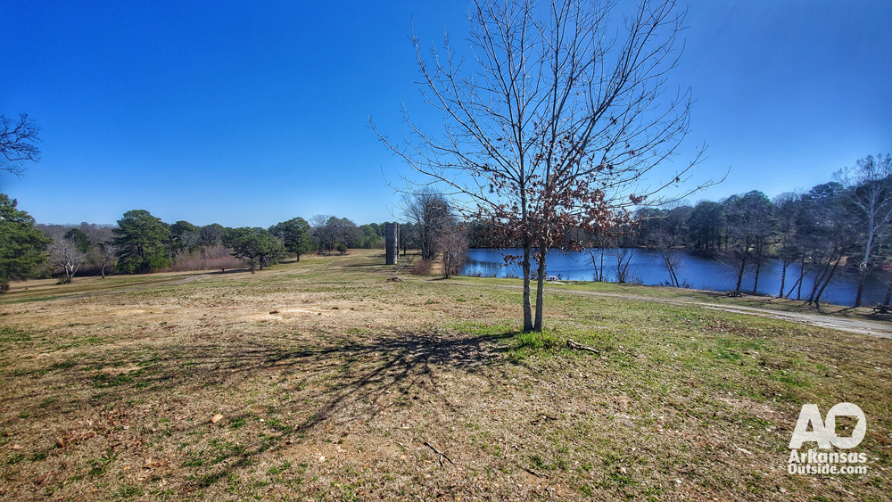 The view from the pavilion at Western Hills Park.