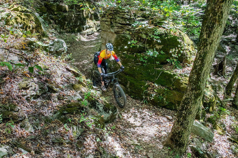 Mount Kessler Trails in Fayetteville. (photo courtesy of ADPHT)