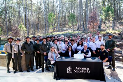 Arkansas State Parks Enters Agreement with AmeriCorps, Engage Arkansas, and Arkansas Parks and Recreation Foundation