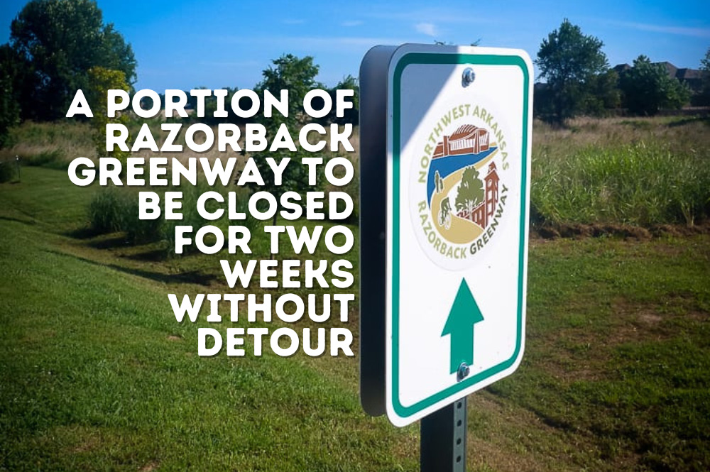 Temporary Closure of Razorback Greenway at I-49 Tunnel