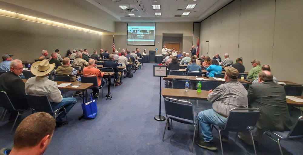 The conference was held at the Hot Springs Convention Center.