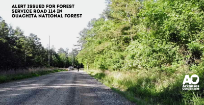 Culvert Failure on Forest Road 114 in Ouachita National Forest