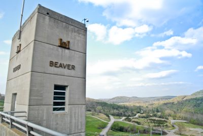 Photo of Beaver Lake Dam.