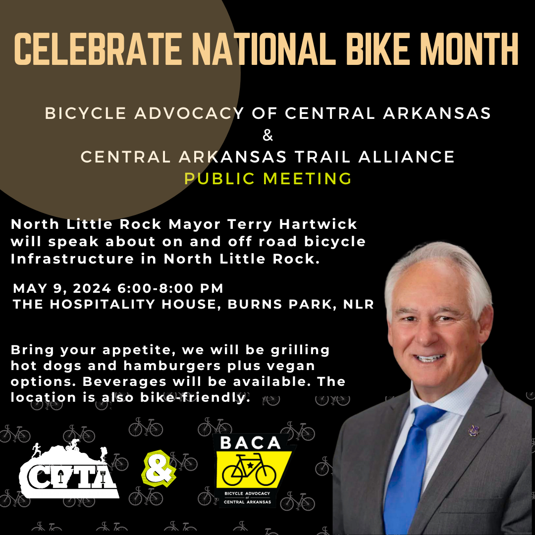 Bicycle and Trail Advocacy Groups Unite For May Public Meeting