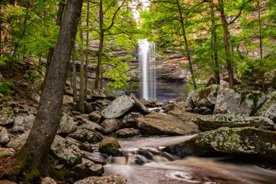 Cedar Falls at Petit Jean State Park.