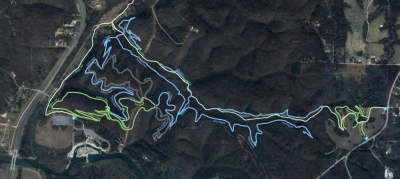 Map of new trail system.