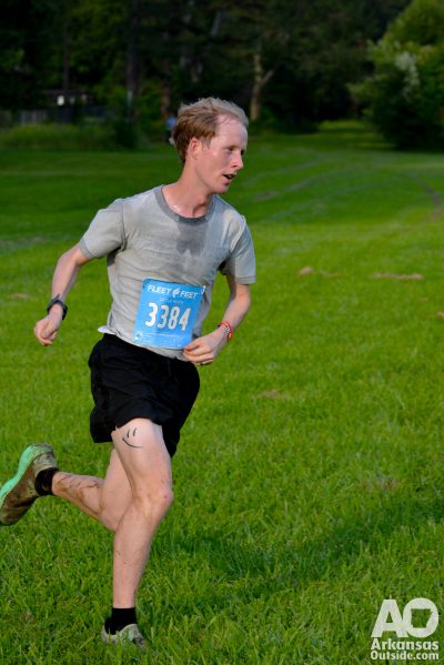 Running through Western Hills Park.