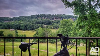 The view from our cabin.