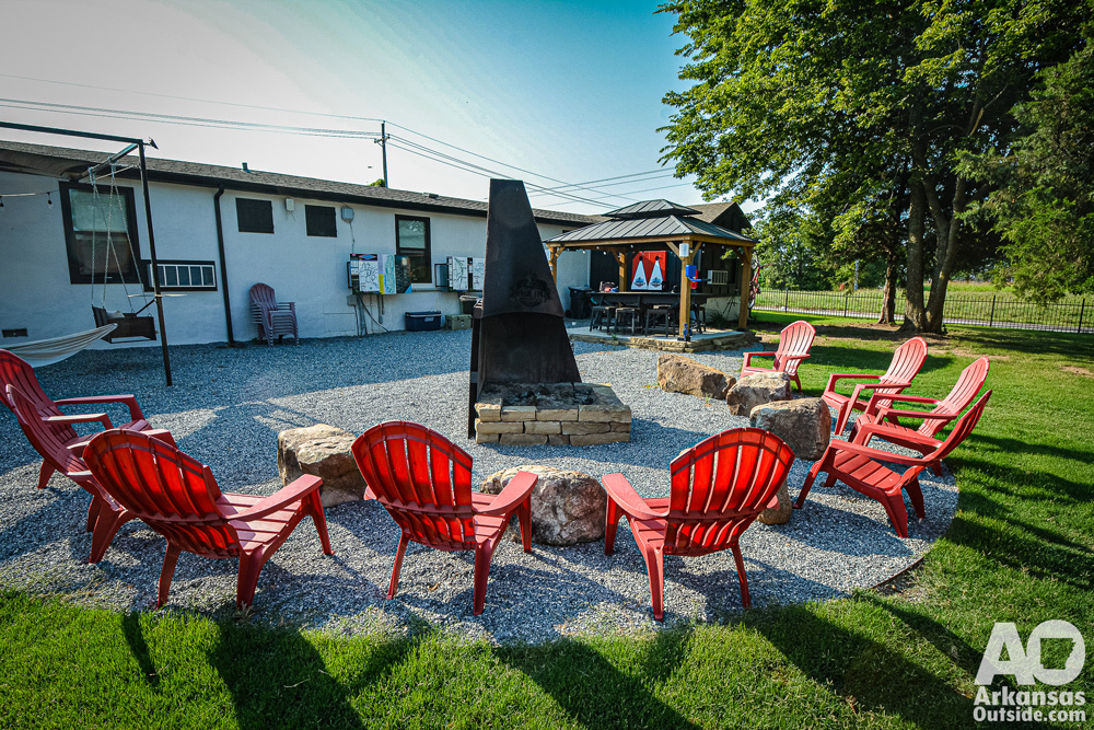 Outdoor common area.