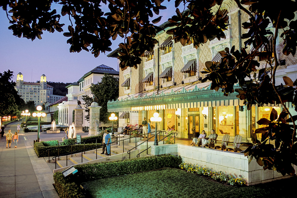 Hot Springs National Park.