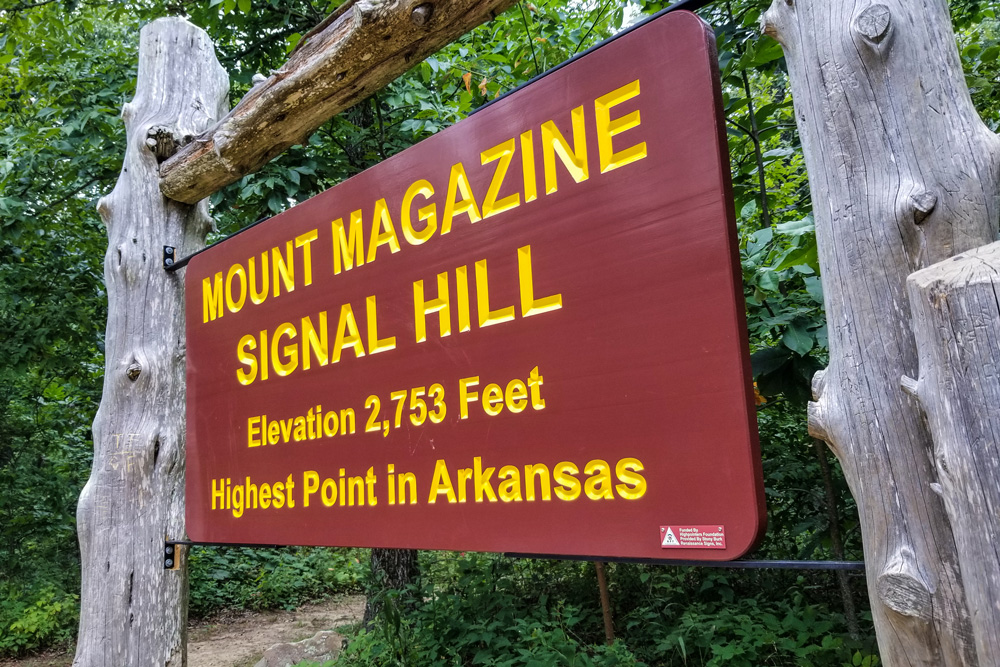 Mount Magazine Signal Hill. (photo courtesy of ADPHT)