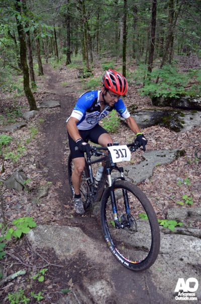 Climbing the Red Loop during Syllamo's Revenge.