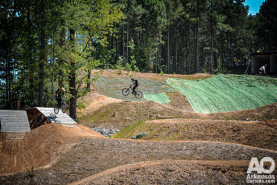 Opening day at Benton Bike Park in Benton, AR.