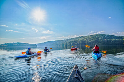 Kayaking on Lake Catherine. (Photo courtesy of ADPHT)