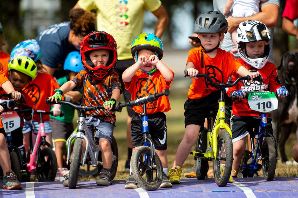 Young Racers Get Ready to Roll at Strider Adventure-Cross Stage Race