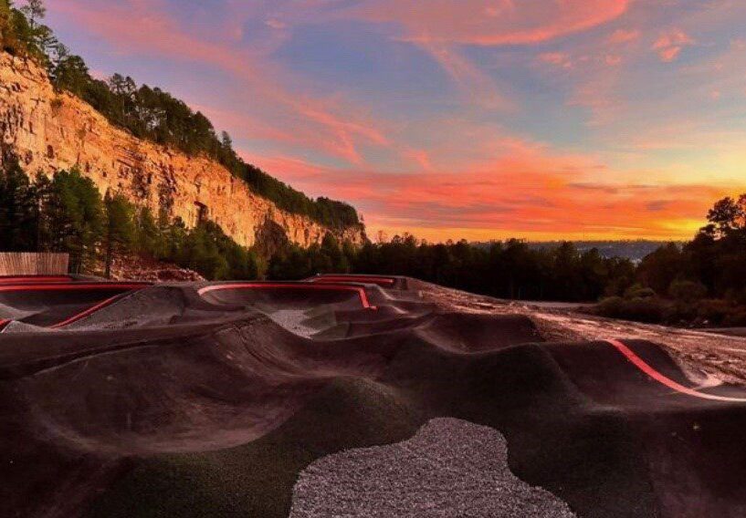 Big Rock Quarry Pump Track, North Little Rock, AR.